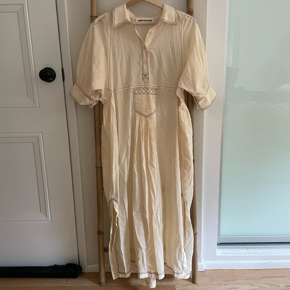 Caron Callahan embroidered dress